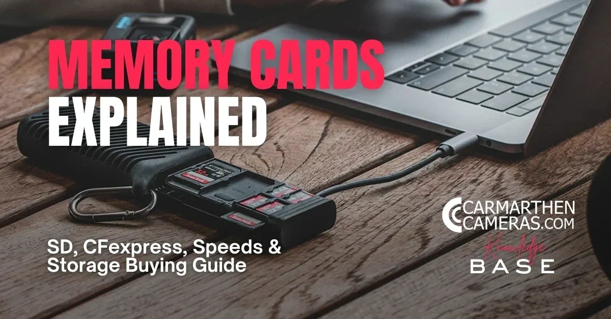 Memory Cards Explained: SD, CFexpress, Speeds & Storage Buying Guide