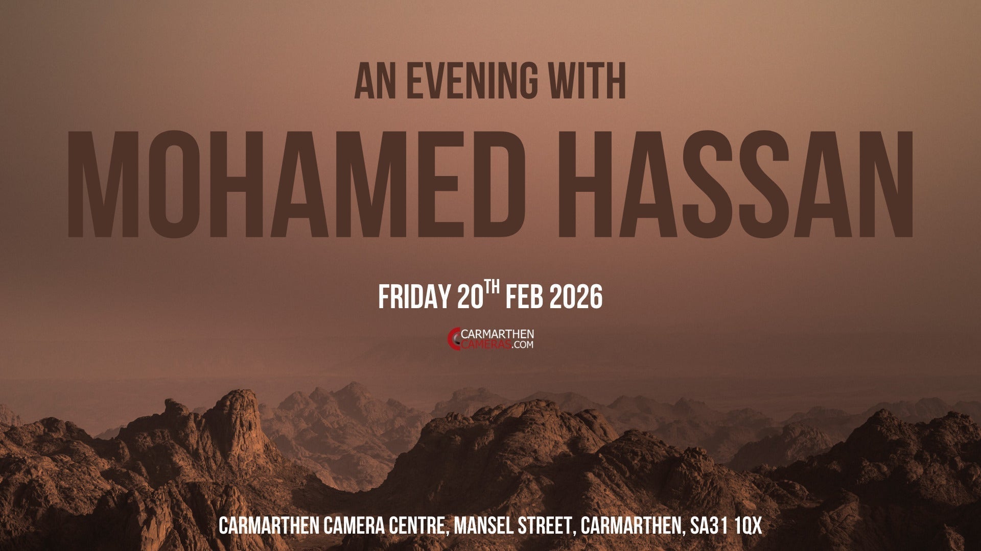 An evening with Mo Hassan - Fine Art Photography on a Global Scale