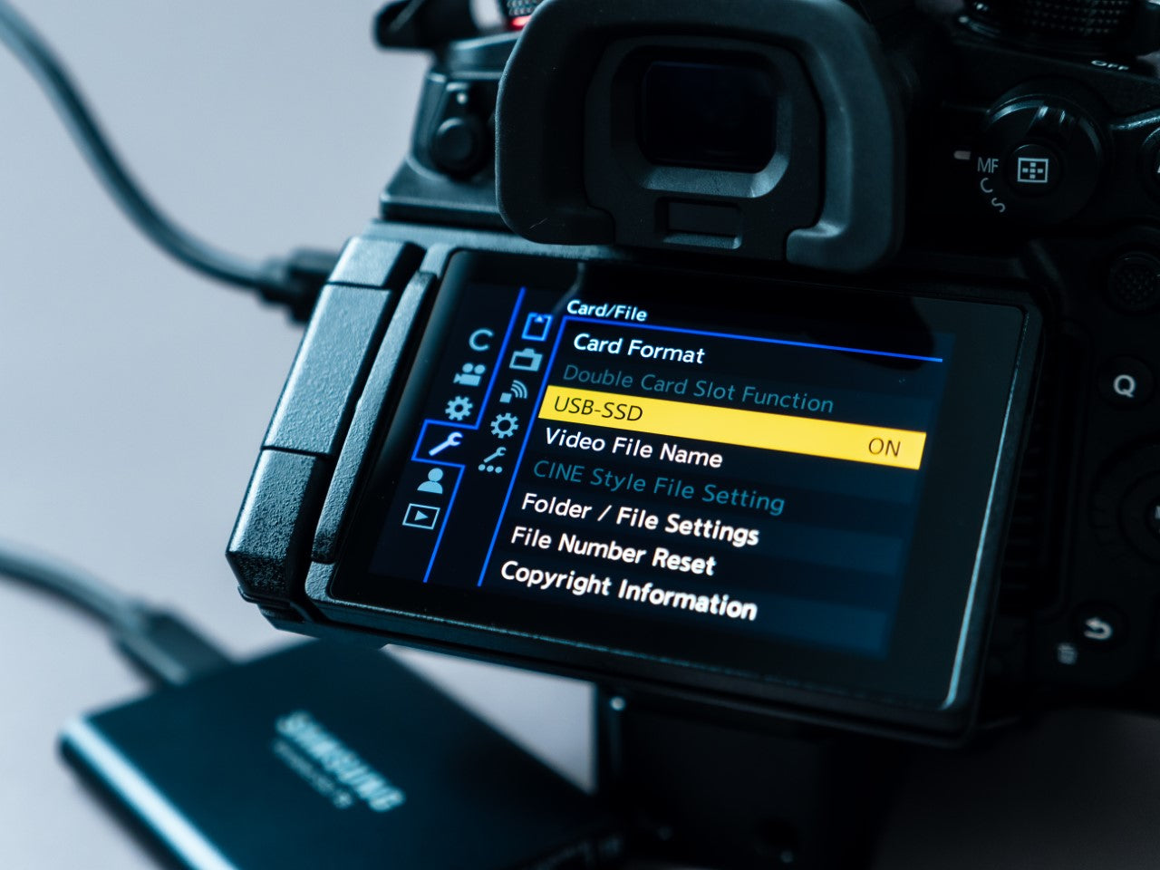 Panasonic Announces the Release of Firmware Version 2.2 for GH6  To Support Direct SSD Recording over USB