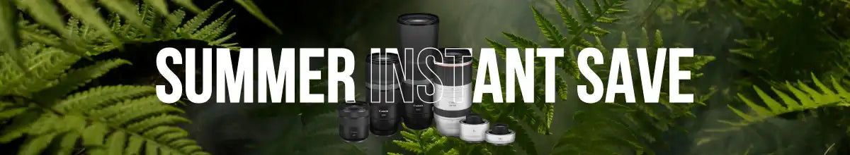 Canon Summer Instant Save - Save 10% On Selected RF Lenses