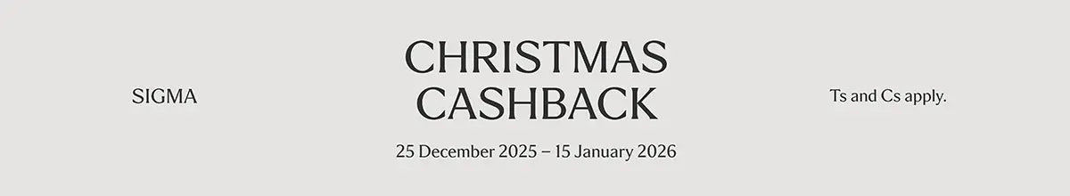Sigma Christmas Cashback 2025