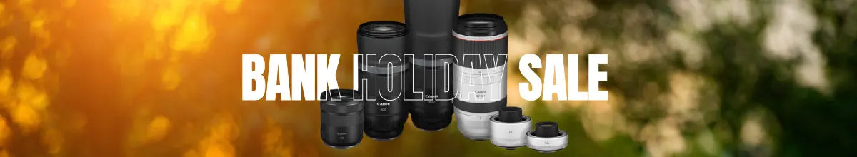 Canon Bank Holiday Sale - Save 10% on Selected RF Lenses