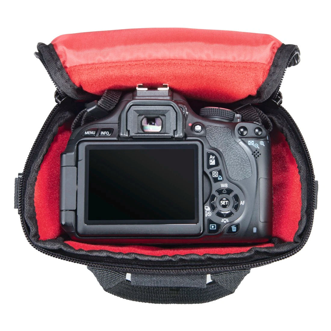 Hama "Zambia" Bag/case for mirrorless cameras, 80 Colt - Grey/black