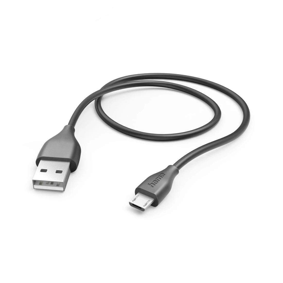 Hama Charging Cable, USB-A - Micro-USB, 1.5m, black