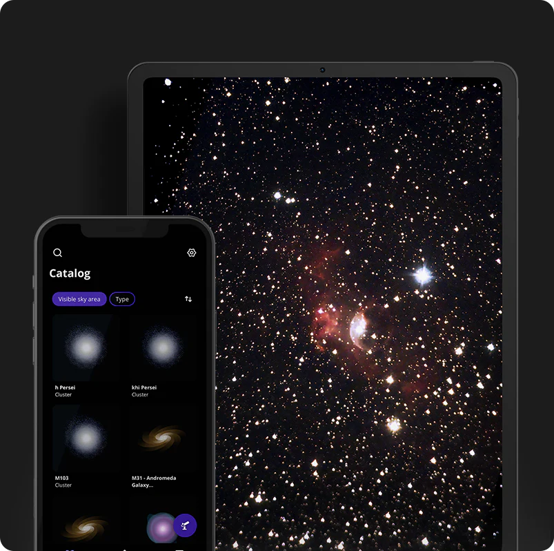 Image of Unistellar eQuinox 2 Telescope app