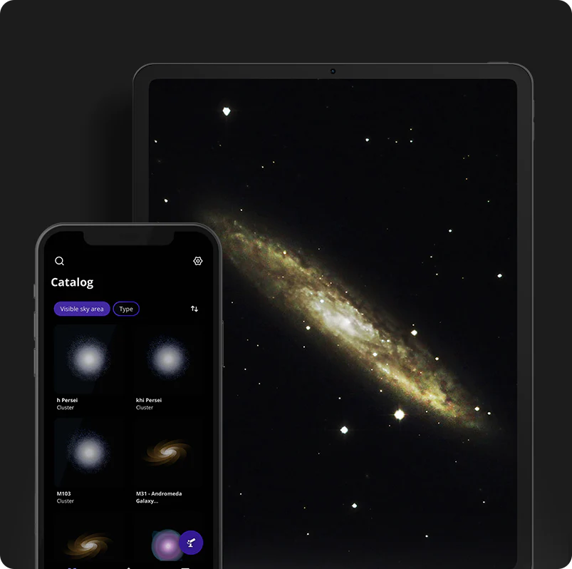 Image of Unistellar eVscope 2 Telescope app