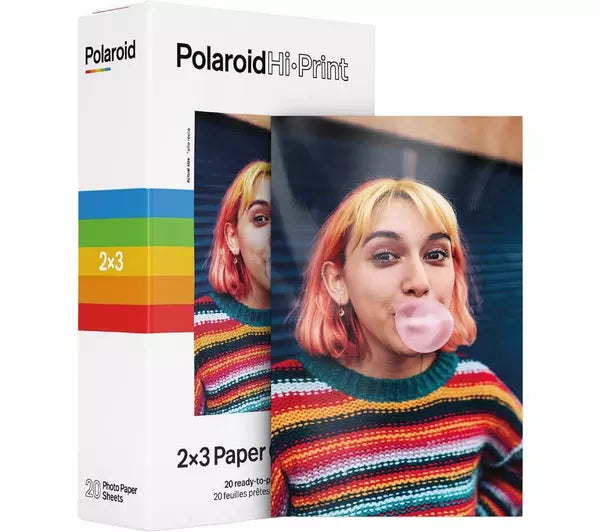 Clearance Polaroid Hi-Print 2x3 Paper Cartridge (20x Sheets)