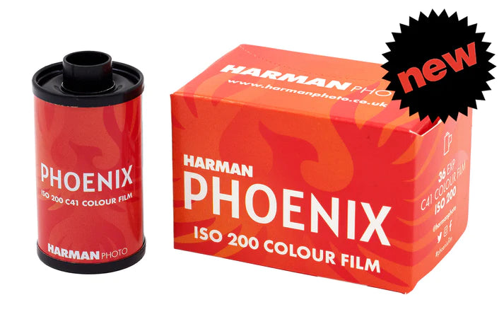 Harman Phoenix 200 ISO - 36 Exposures 35mm Colour Film 2 pack