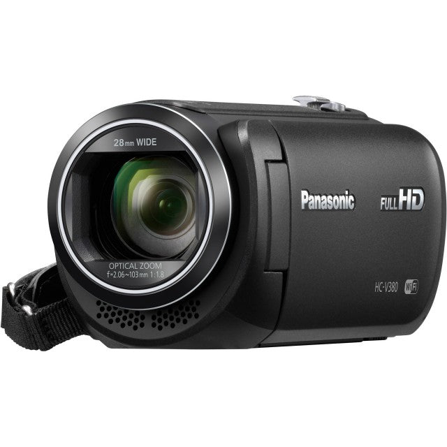 Product Image of CLEARANCE Panasonic HC-V380EB-K Full HD Video Camera with 50 X Optical Zoom Camcorder - Black