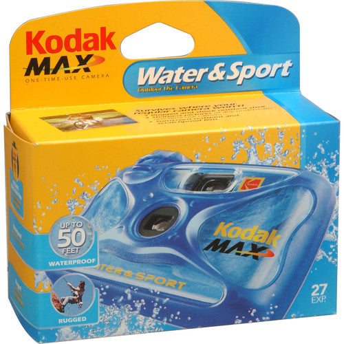 Kodak Ultra Sport Underwater 15M SUC Single Use Disposable Camera 27 Exp - 2 pack