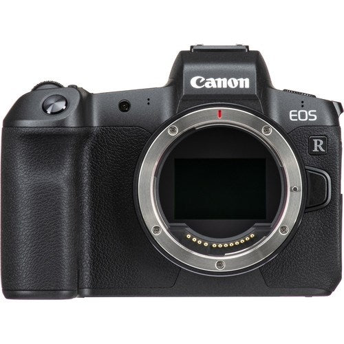 Canon EOS R Full Frame Mirrorless Camera Body Only - Product Photo 1 - Front view of the camera with the internal components visible