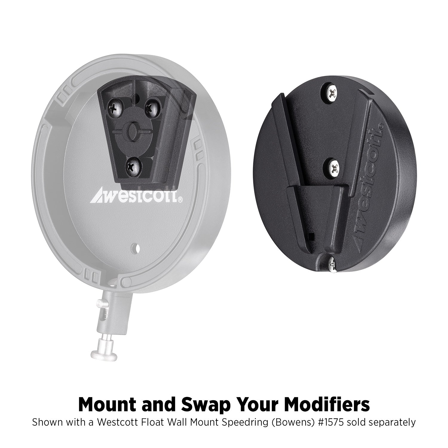 WESTCOTT FLOAT WALL MOUNT BASE & ADAPTER KIT