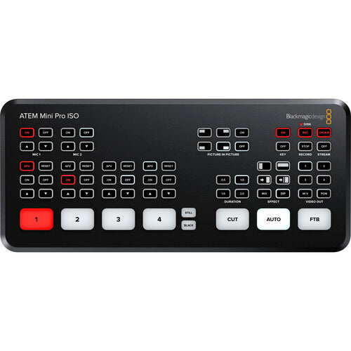 Product Image of Blackmagic Design ATEM Mini Pro ISO HDMI Live Stream Switcher
