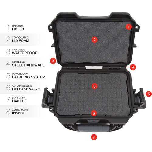 Nanuk 903 Waterproof Hard Case - Black