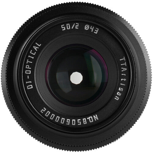 TTArtisan 50mm f/2 Lens - Black