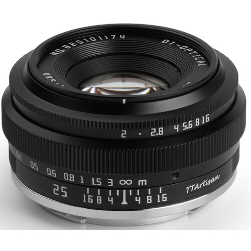 TTArtisan 25mm f/2 Lens for Fujifilm X/Leica L