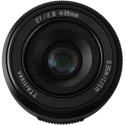 TTArtisan 27mm f/2.8 Lens for FUJIFILM X - Black