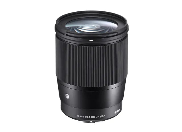 Sigma 16mm f1.4 DC DN C Contemporary Lens for L mount cameras.