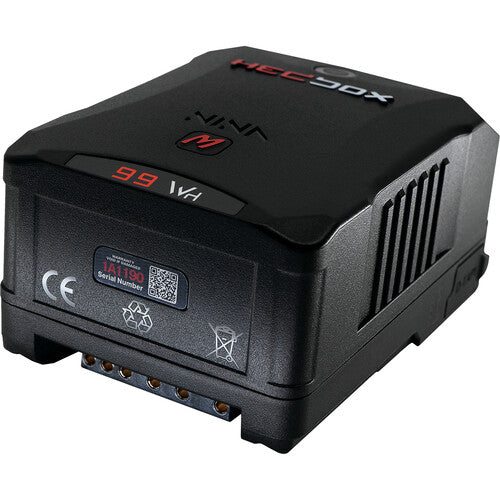 HEDBOX Nina M Smart Mini V-Mount Battery, Low Capacity Alarm, OLED Display