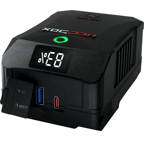 HEDBOX Nina M Smart Mini V-Mount Battery, Low Capacity Alarm, OLED Display