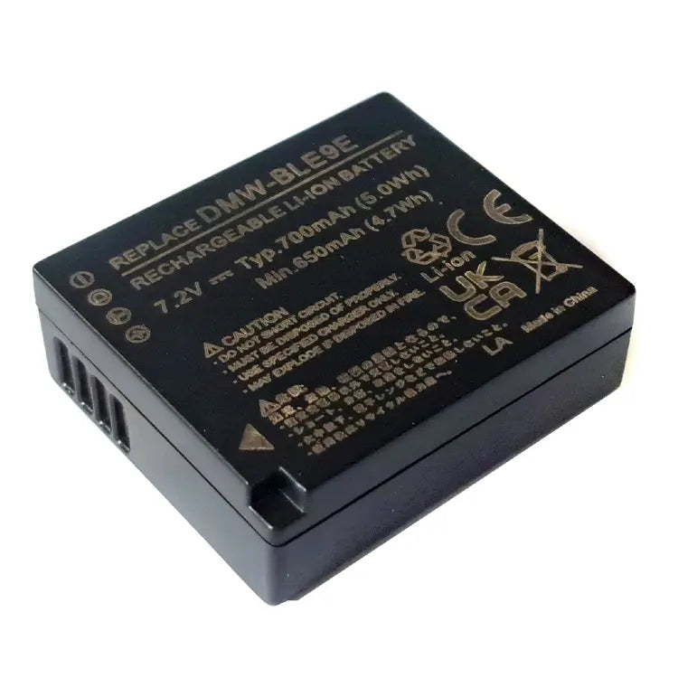 2-Power DMW-BLE9 / DMW-BLG10 Rechargeable Battery