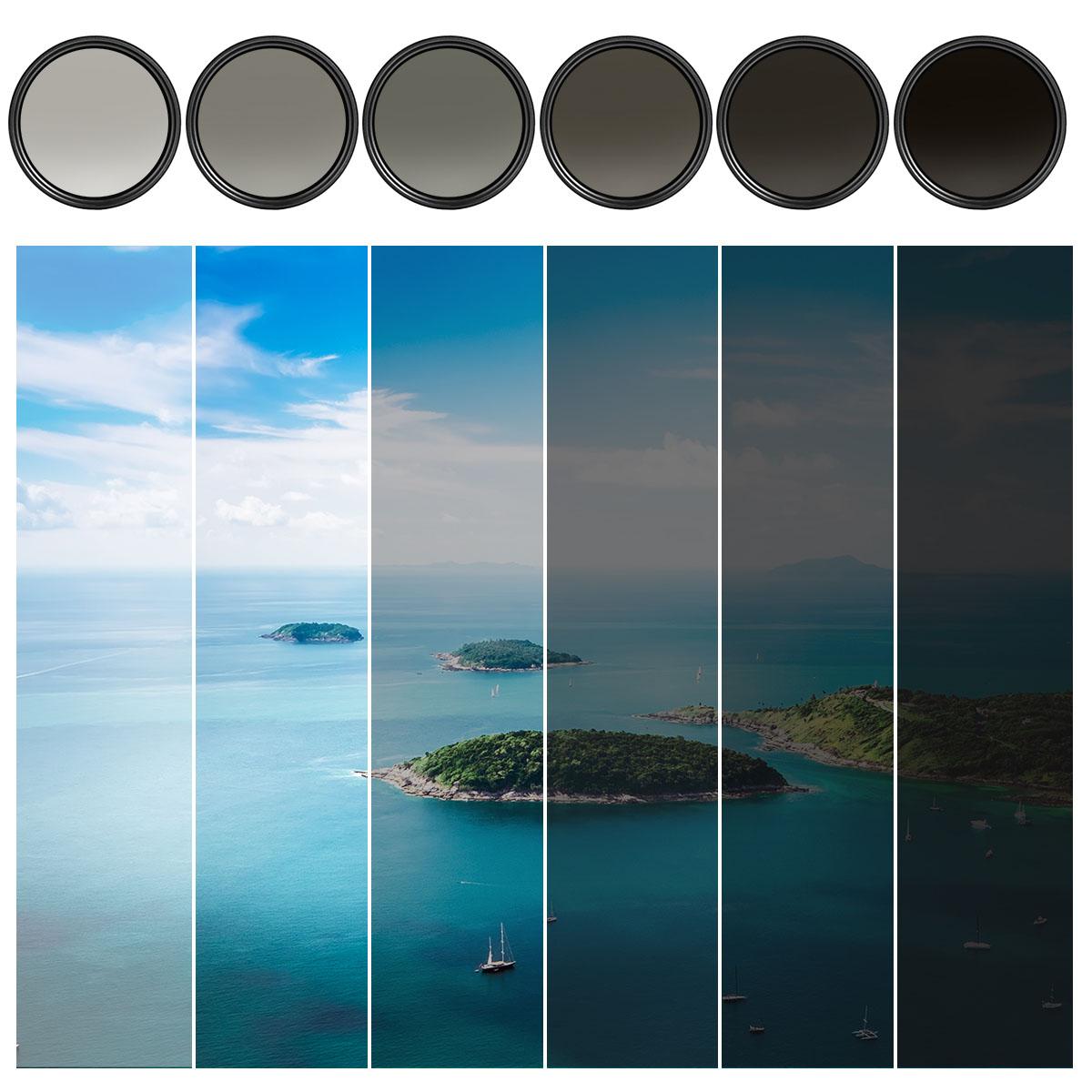 K&F Concept K&F Concept Variable Neutral Density Filter ND2-400 52mm