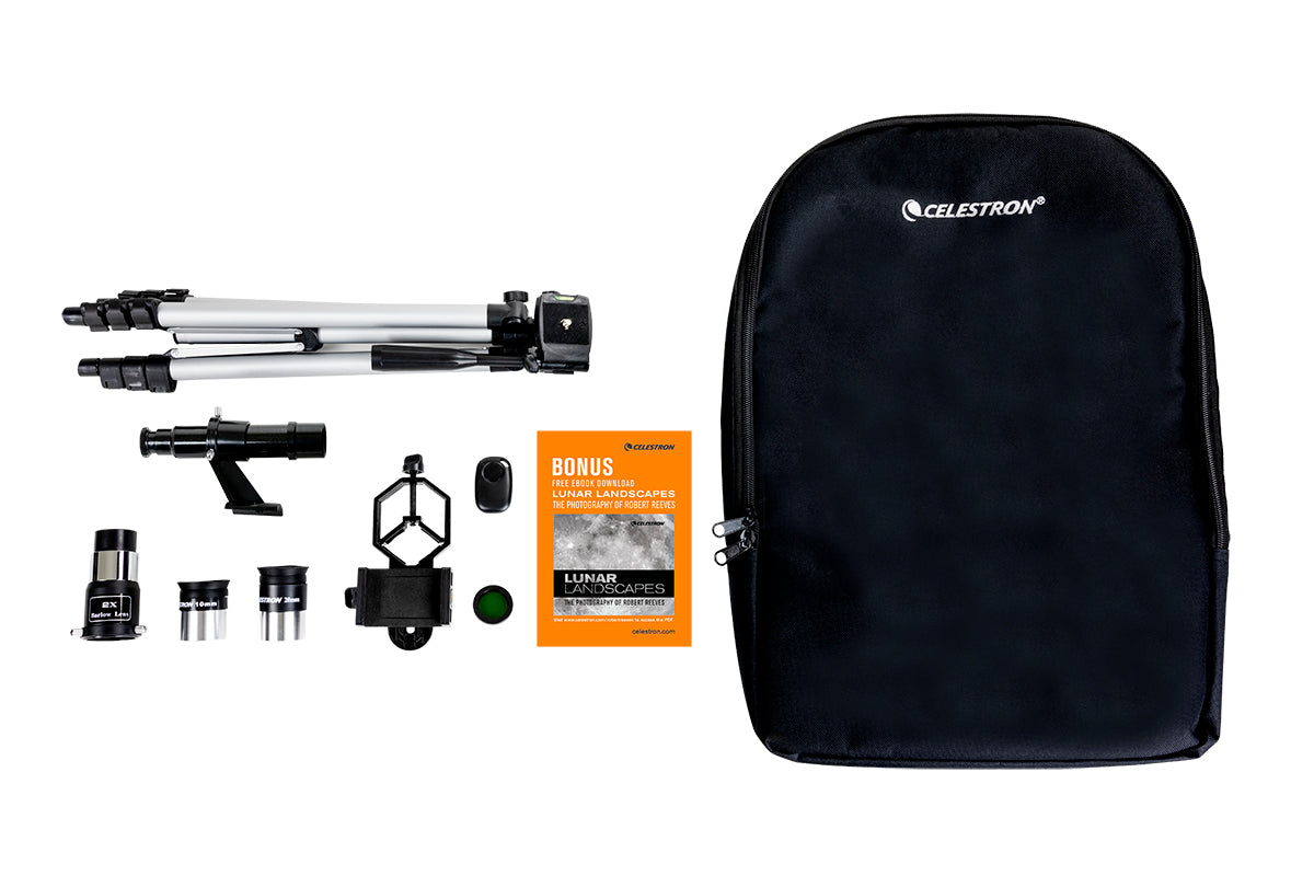 Clearance Celestron Travel Scope 70 DX Portable Telescope with Smartphone Adapter