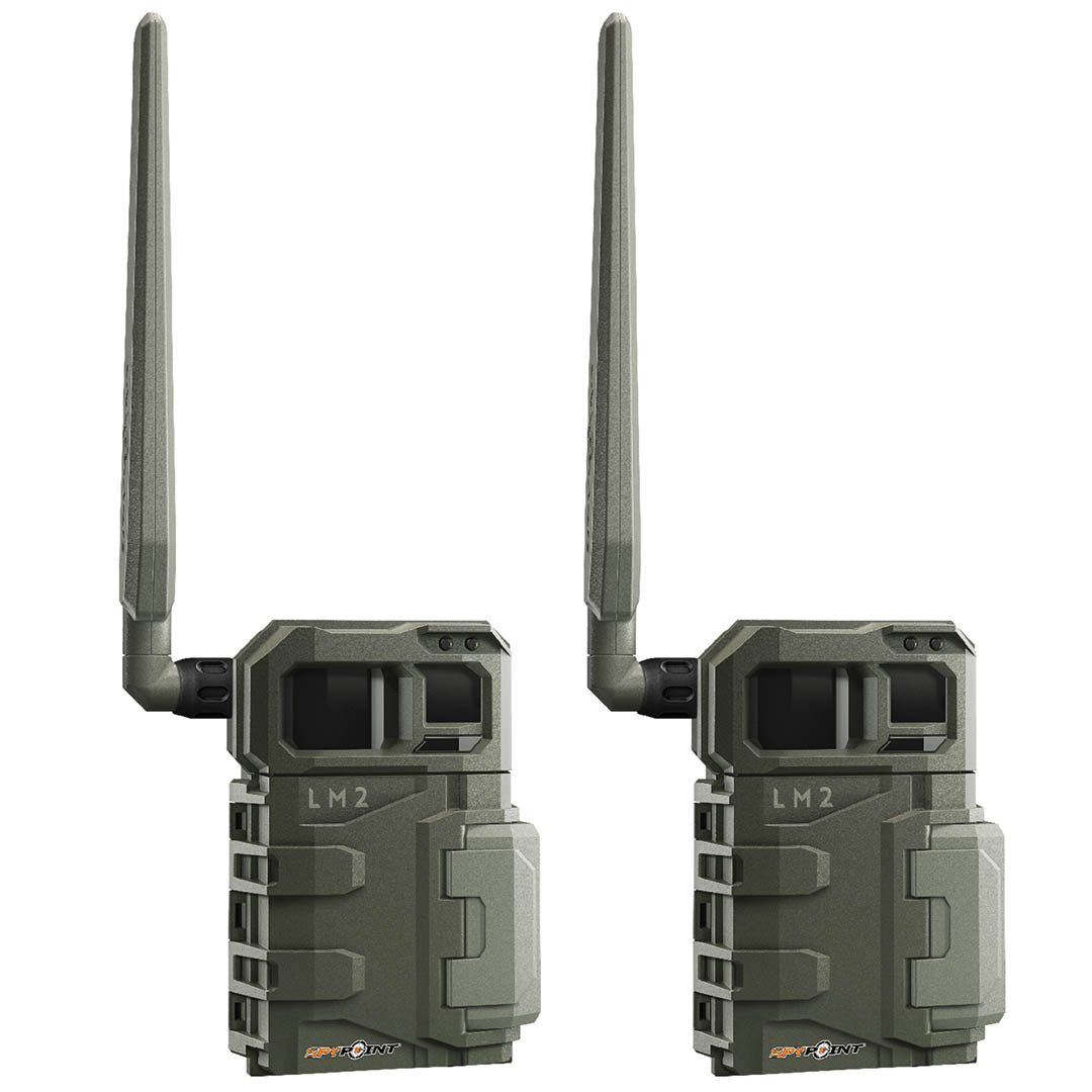 Product Image of SpyPoint LM2 Cellular SMS Trail Nature Camera (2 camera pack)