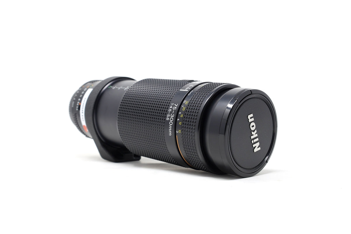 Used Nikon AF Nikkor 75-300mm F4.5-5.6 AF-D Macro lens (SH40548)