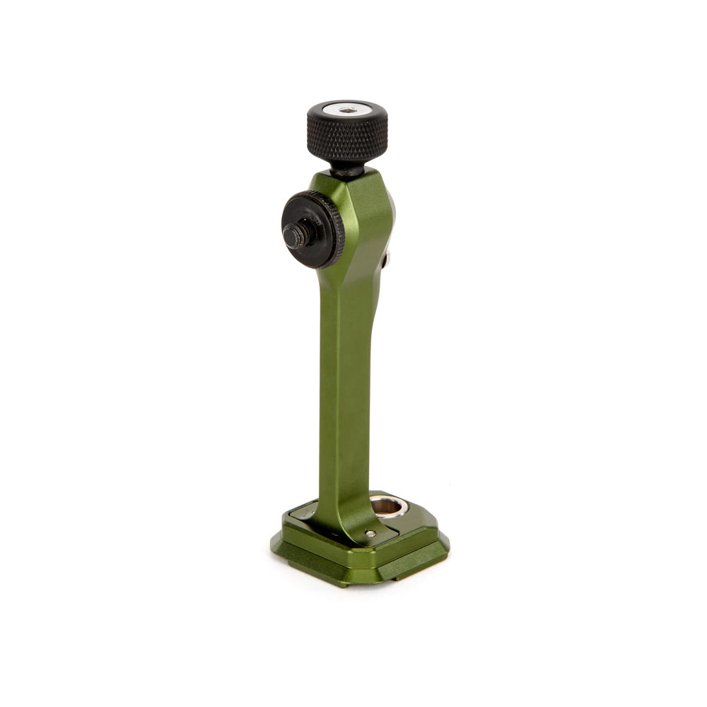 3 Legged Thing Binoz Binocular Mount Green side angle