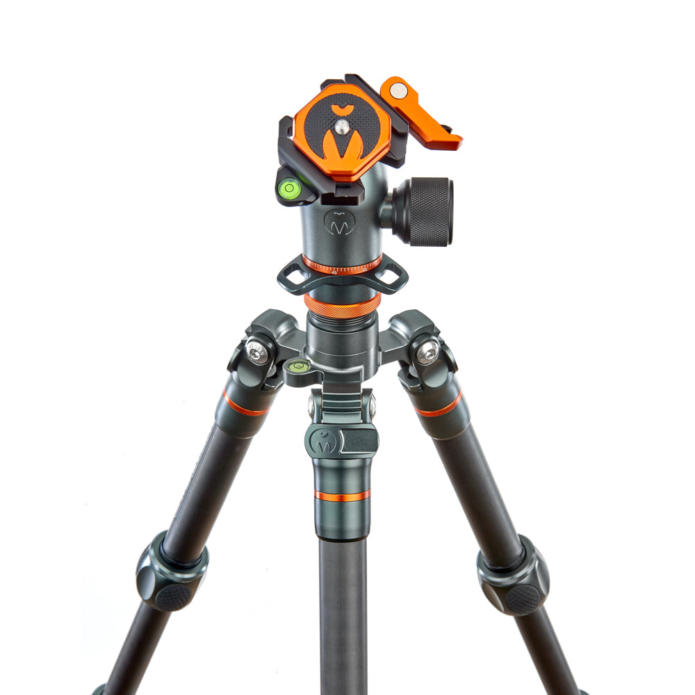 3 Legged Thing Pro Leo 2.0 Carbon Fibre Tripod Kit with Airhed Pro Head - Grey