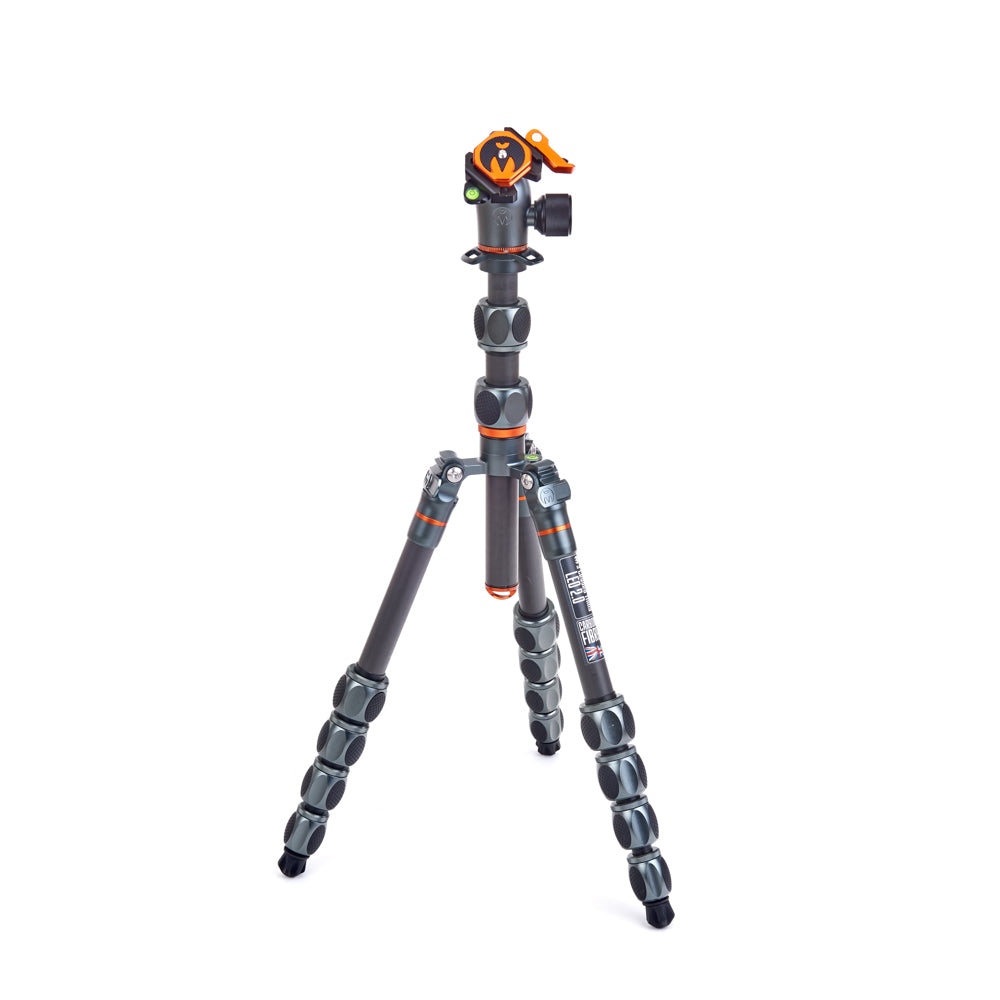 3 Legged Thing Pro Leo 2.0 Carbon Fibre Tripod Kit with Airhed Pro Head - Grey