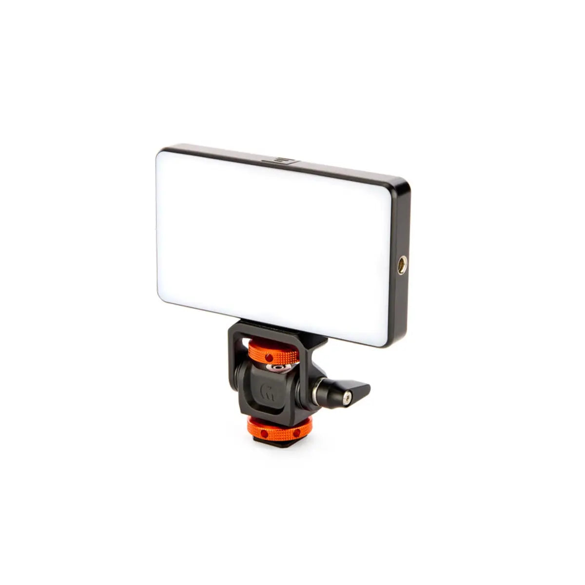 Phone holder with a reflective surface on a white background