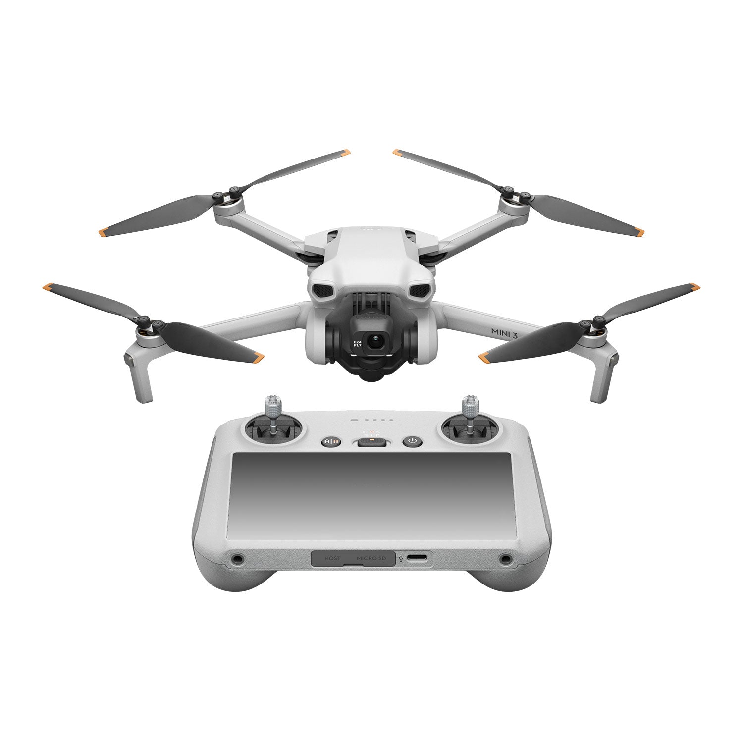 DJI Mini 3 Drone (DJI RC) with Screen Controller