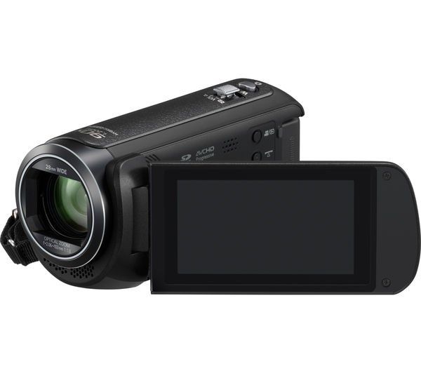 CLEARANCE Panasonic HC-V380EB-K Full HD Video Camera with 50 X Optical Zoom Camcorder - Black