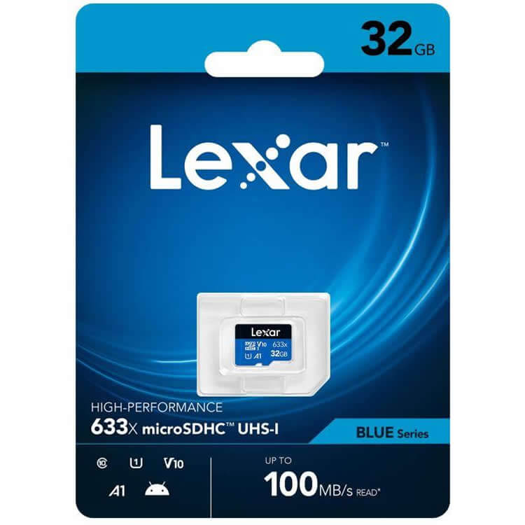 Lexar 32GB Micro SD Class 10 memory Card