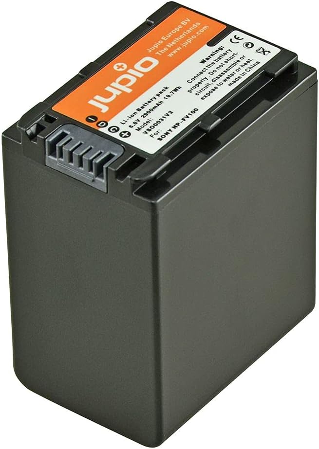 Jupio Battery for Sony NP-FV100 (with Info Chip)