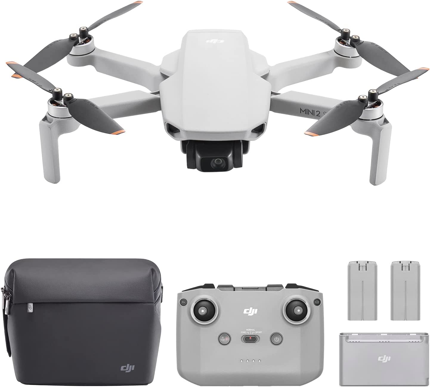 CLEARANCE DJI Mini 2 SE Fly More Combo, Lightweight and Foldable Mini Camera Drone with 2.7K Video