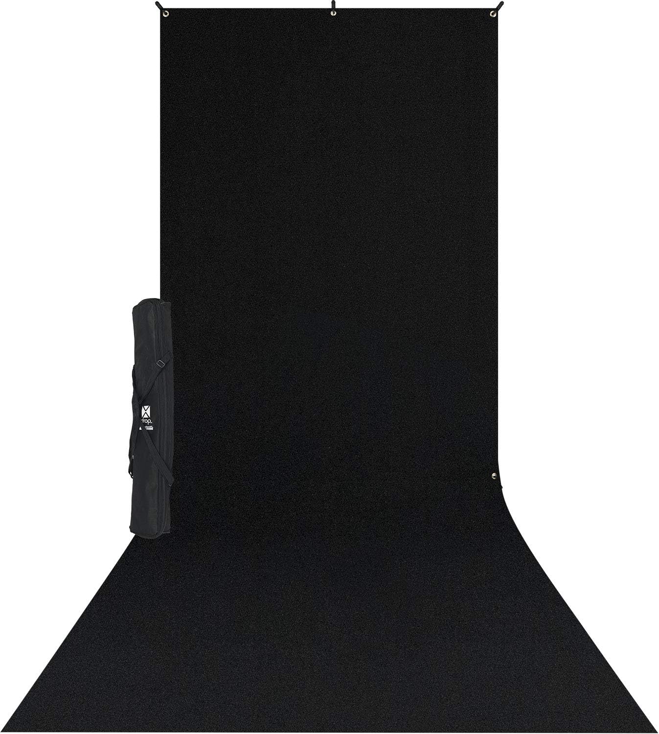 Westcott X-Drop Backdrop Kit - 5X12 Rich Black 578K