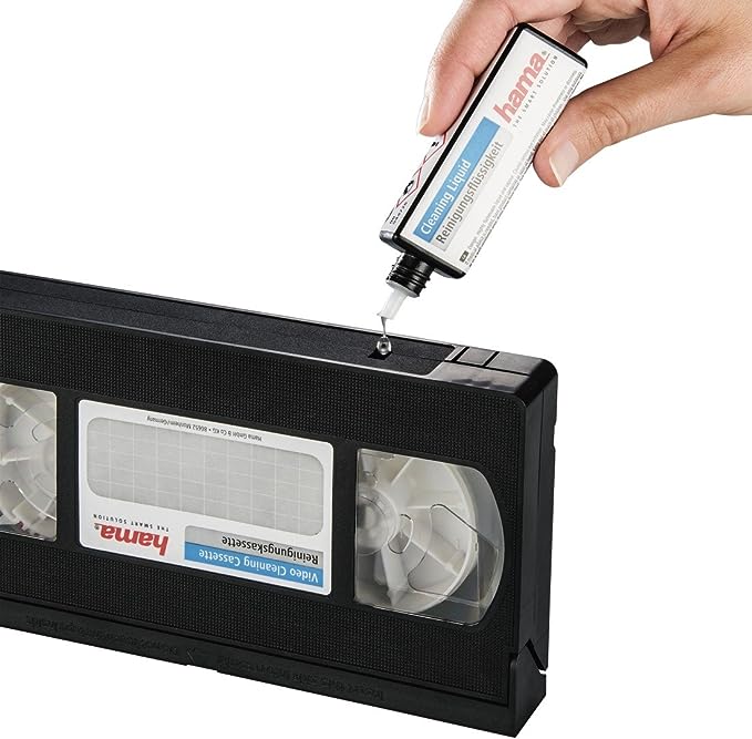 Hama VHS Cleaning Cassette,Black
