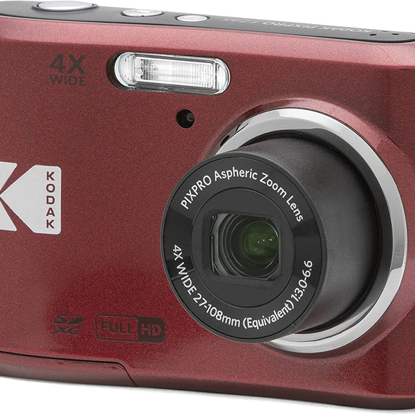 KODAK PIXPRO FZ45-SL (Silver) 4X Optical Friendly Zoom Digital Camera 