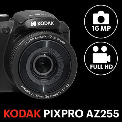KODAK PIXPRO Astro Zoom AZ255 KIT Camera Case and 32GB Card