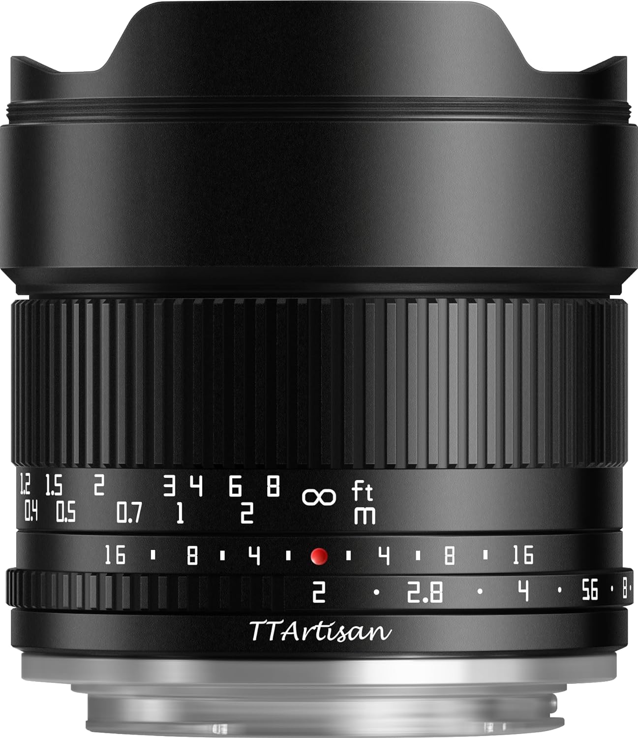 TTArtisan APS-C 10mm F2 Metal Bodied Lens Compatible with Fuji X Mount - Black