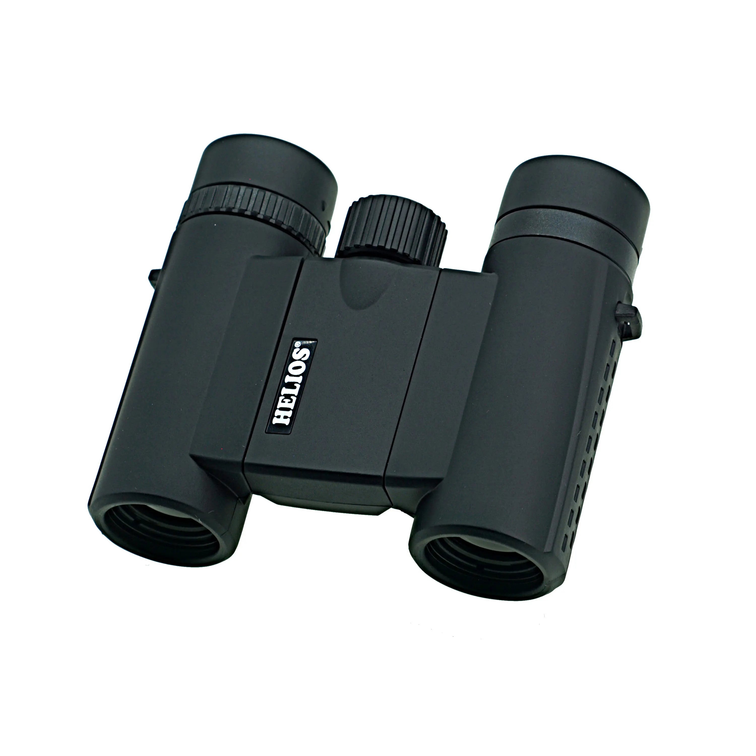 8x21 Helios Sport Deluxe Compact Binocular front top angle