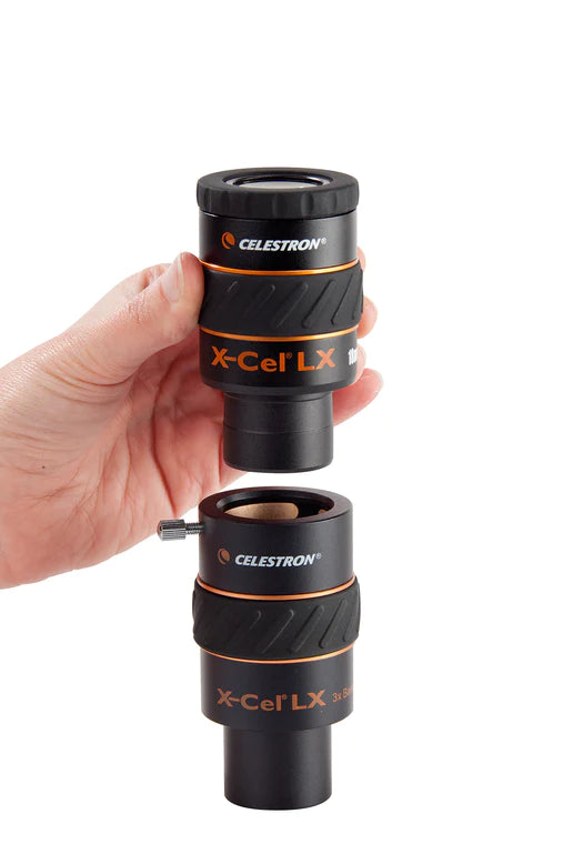Celestron X-CEL LX 1.25" 3X Barlow Lens Black 93428