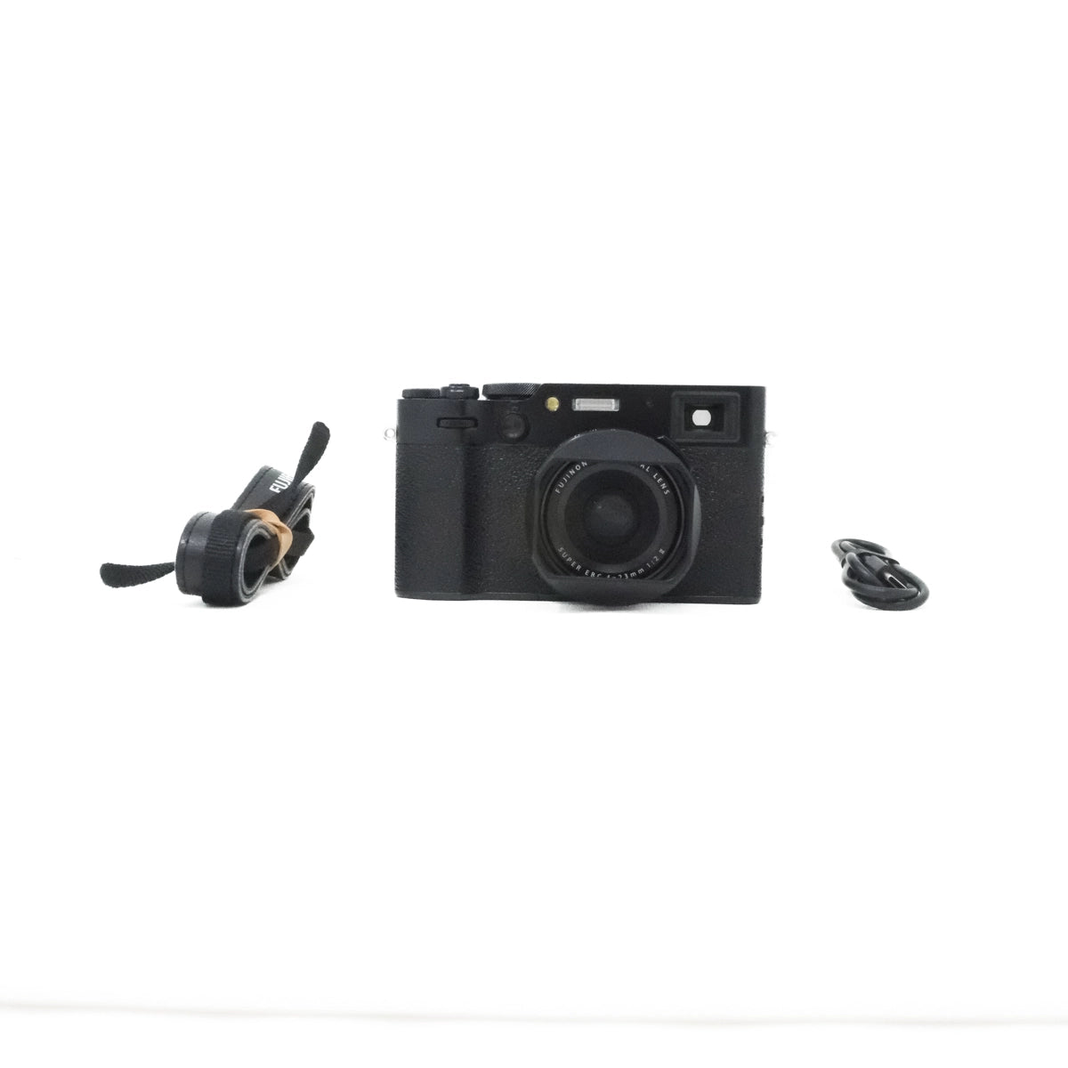 Almost New Fujifilm X100VI Digital Camera - Black contents