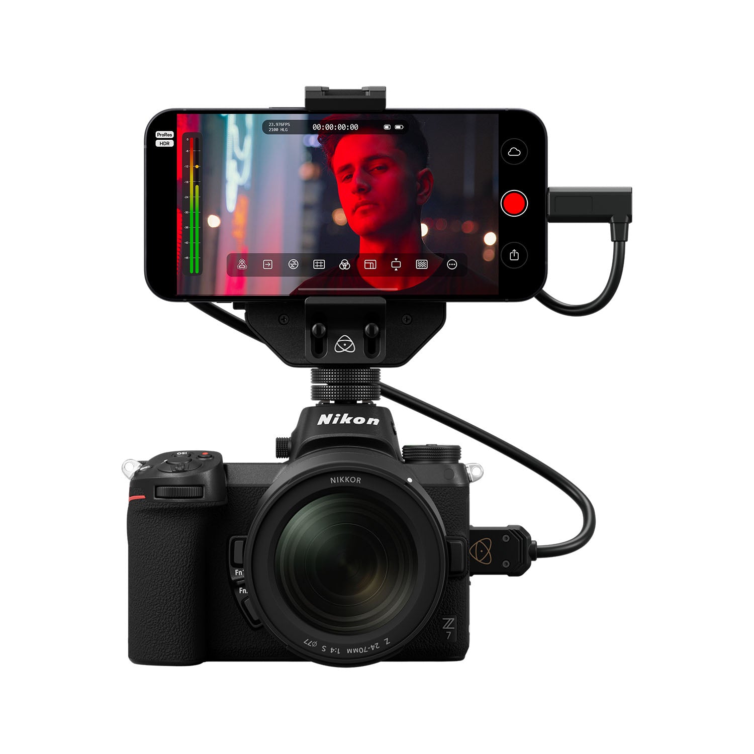 Atomos Ninja Phone - Video Co-Processor for iPhone 15 Pro & Max