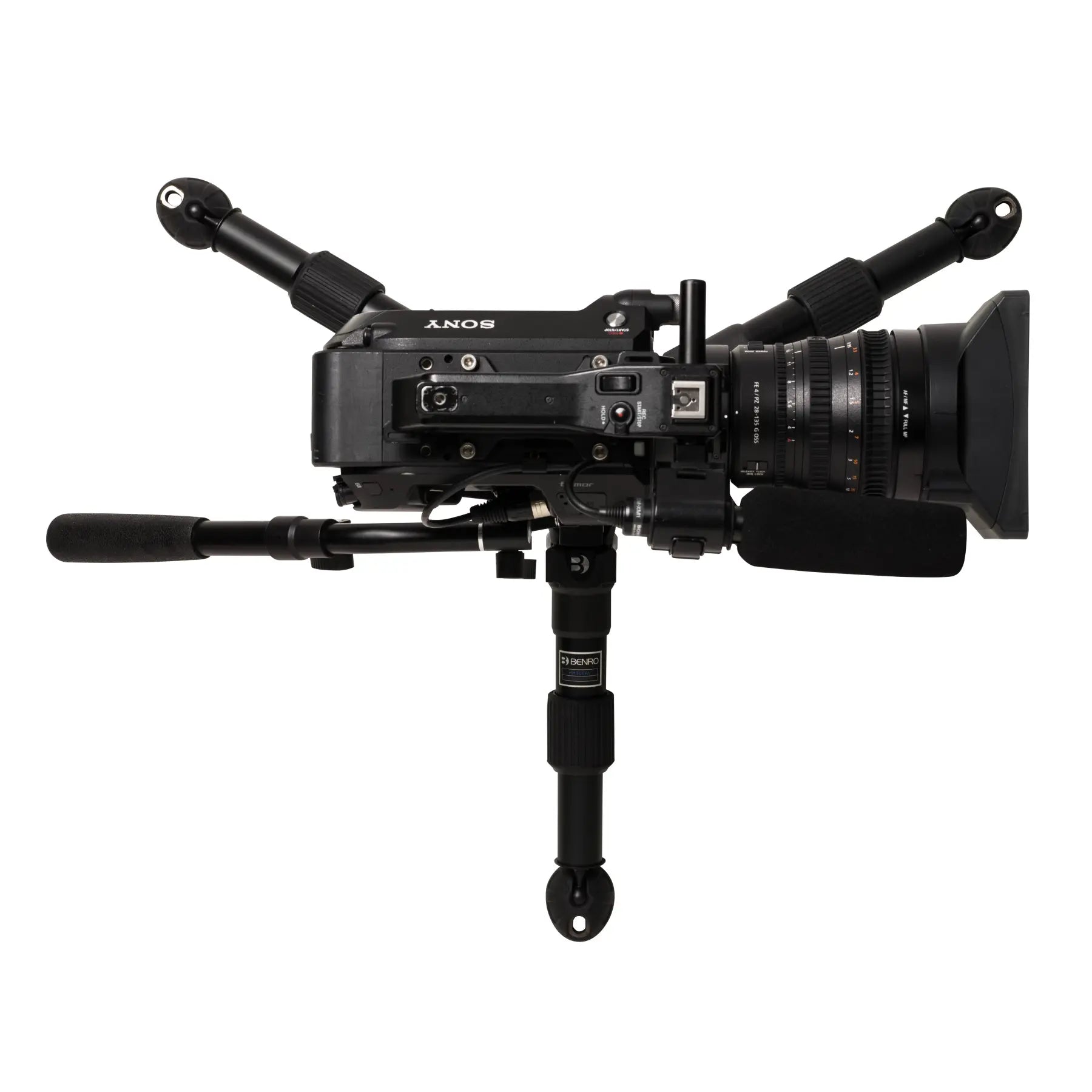 Benro 100mm Hi-Hat - Low level Tripod (HH100AV)