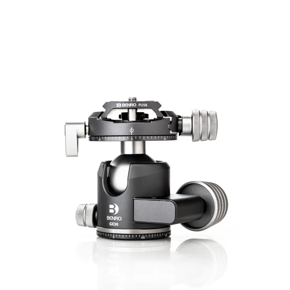 Benro GX30 Low Profile Aluminium Ballhead with PU56 Plate