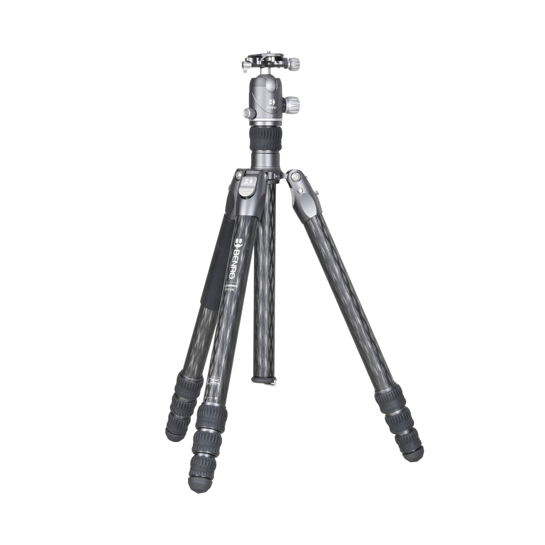 Benro Rhino Carbon Fiber Travel Tripod with VX30 Head FRHN34CVX30 side angle